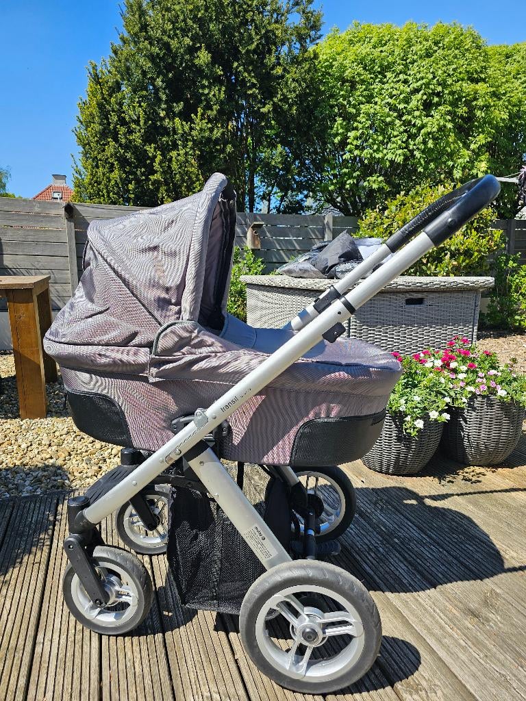 Kinderwagen Mutsy Transit, Kinderen en Baby's, Kinderwagens en Combinaties, Ophalen, Verstelbare duwstang, Zo goed als nieuw, Combiwagen