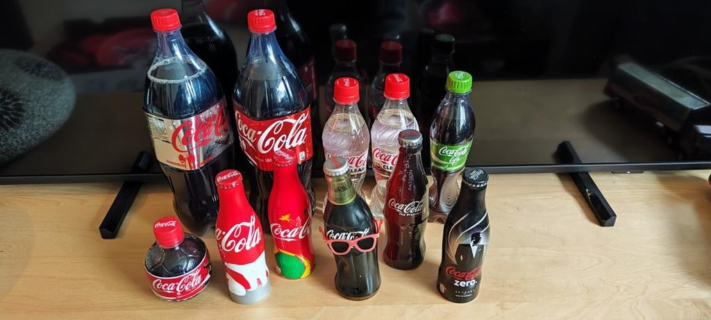 Diverse Coca-Cola flessen collectie - Unieke items, Verzamelen, Ophalen of Verzenden, Gebruikt