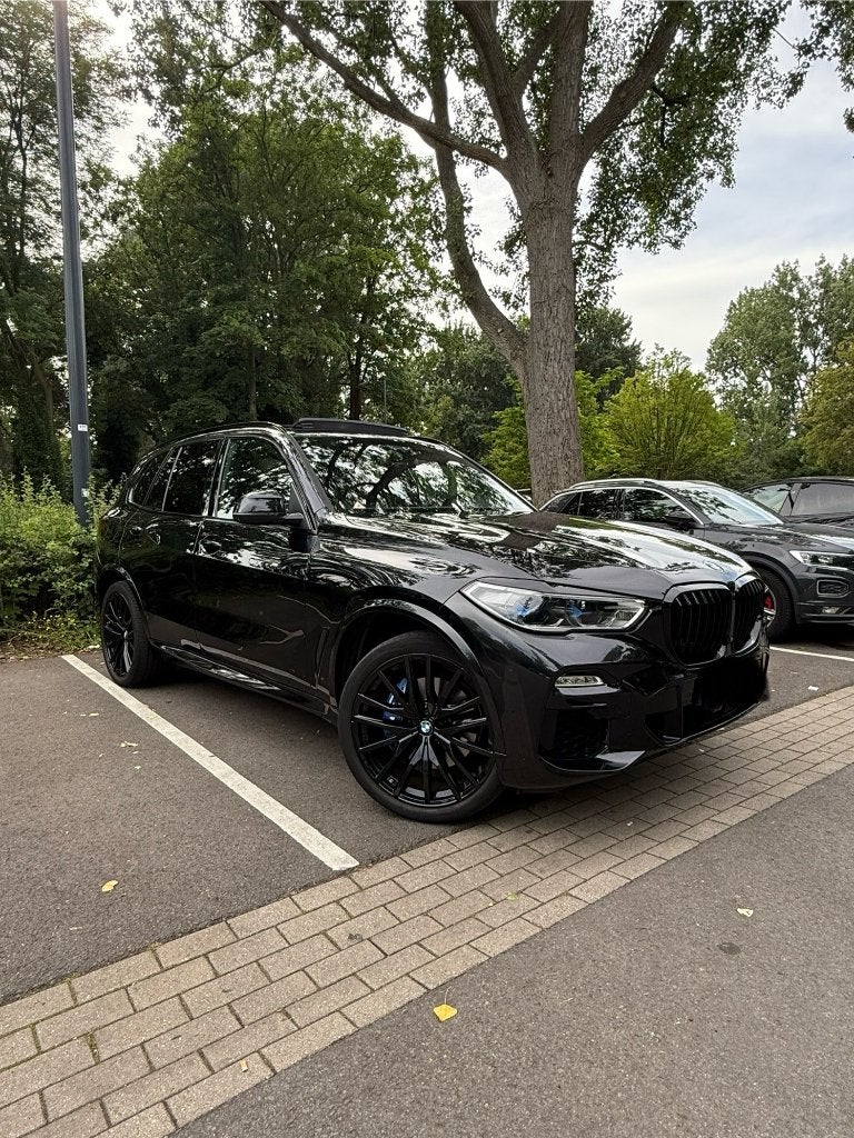 BMW X5 Xdrive45e 394pk Aut 2021 Zwart, Auto's, BMW, Zwart, 2410 kg, Vierwielaandrijving, Dealer onderhouden