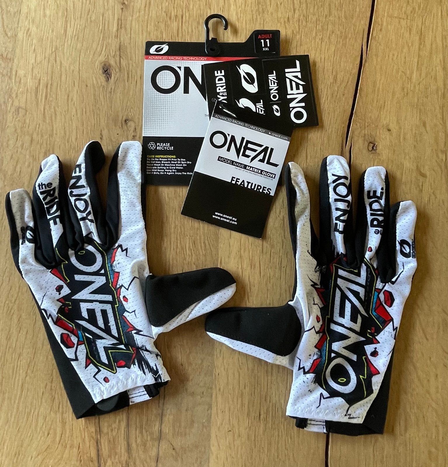 Crosshandschoenen O’Neal maat XXL, Motoren, Kleding | Motorkleding, Ophalen of Verzenden, Nieuw met kaartje, Handschoenen