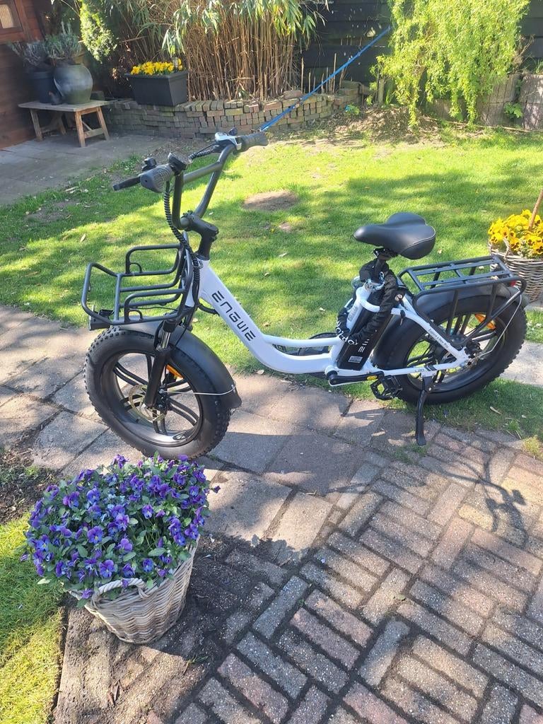 Zgan engwe dames fatebike, Fietsen en Brommers, Fietsen | Vouwfietsen, Ophalen of Verzenden, Zo goed als nieuw, 20 inch of meer