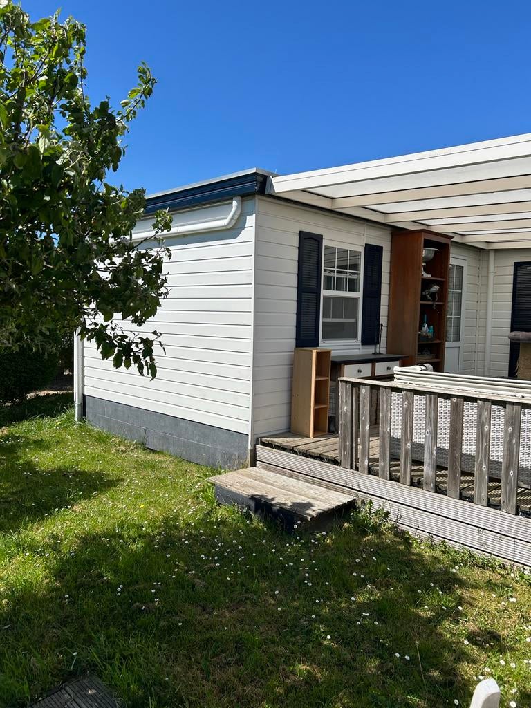 Dubbel chalet met veranda en tuin op de Vergarde in Erichem, Tot en met 4