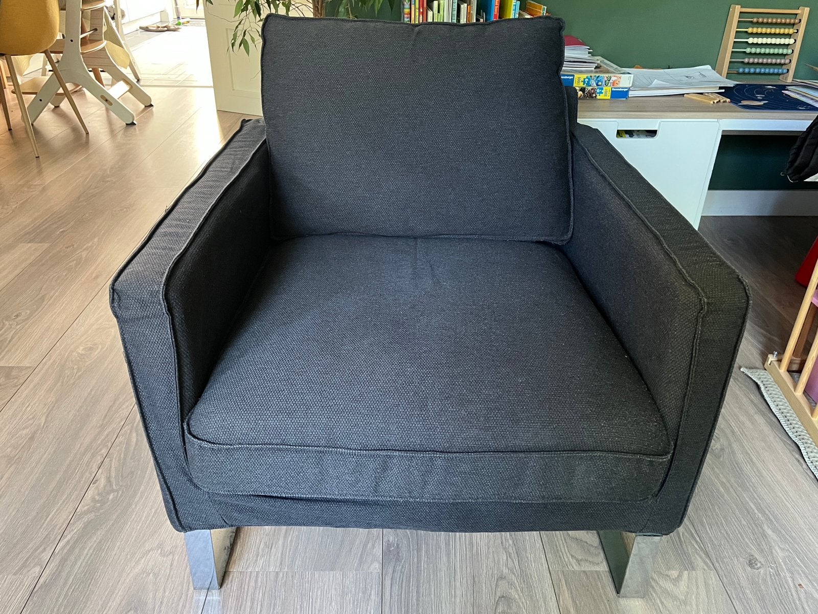 Mooie IKEA fauteuil in goede staat, Huis en Inrichting, Fauteuils, Ophalen, Zo goed als nieuw, 75 tot 100 cm, 50 tot 75 cm