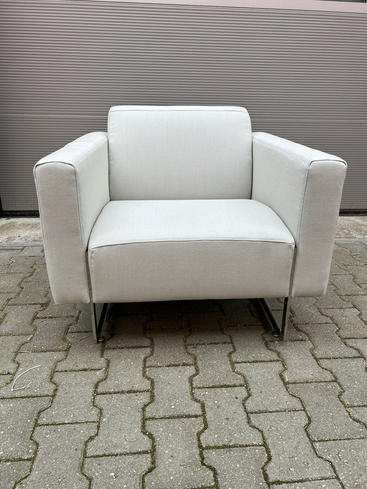 Artifort Mare fauteuil in perfecte staat kleur lichtgrijs, Ophalen, Luxe design, 75 tot 100 cm, Zo goed als nieuw