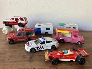 Majorette - vintage auto's - 7 stuks - diverse modellen, Hobby en Vrije tijd, Verzenden, Gebruikt, Auto