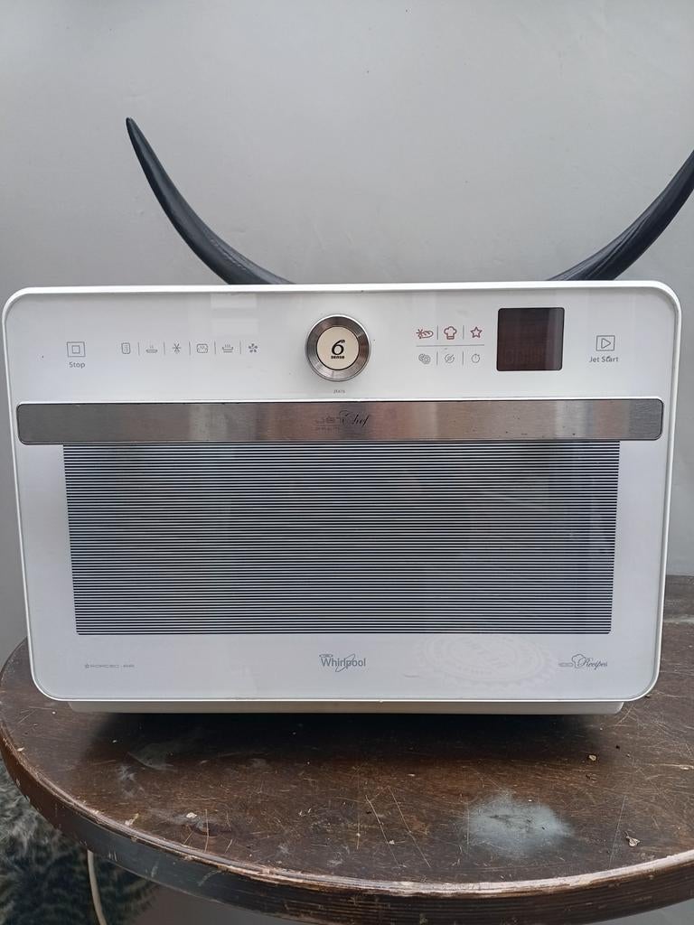 Whirlpool 6 sense combimagnetron met oven, Ophalen of Verzenden