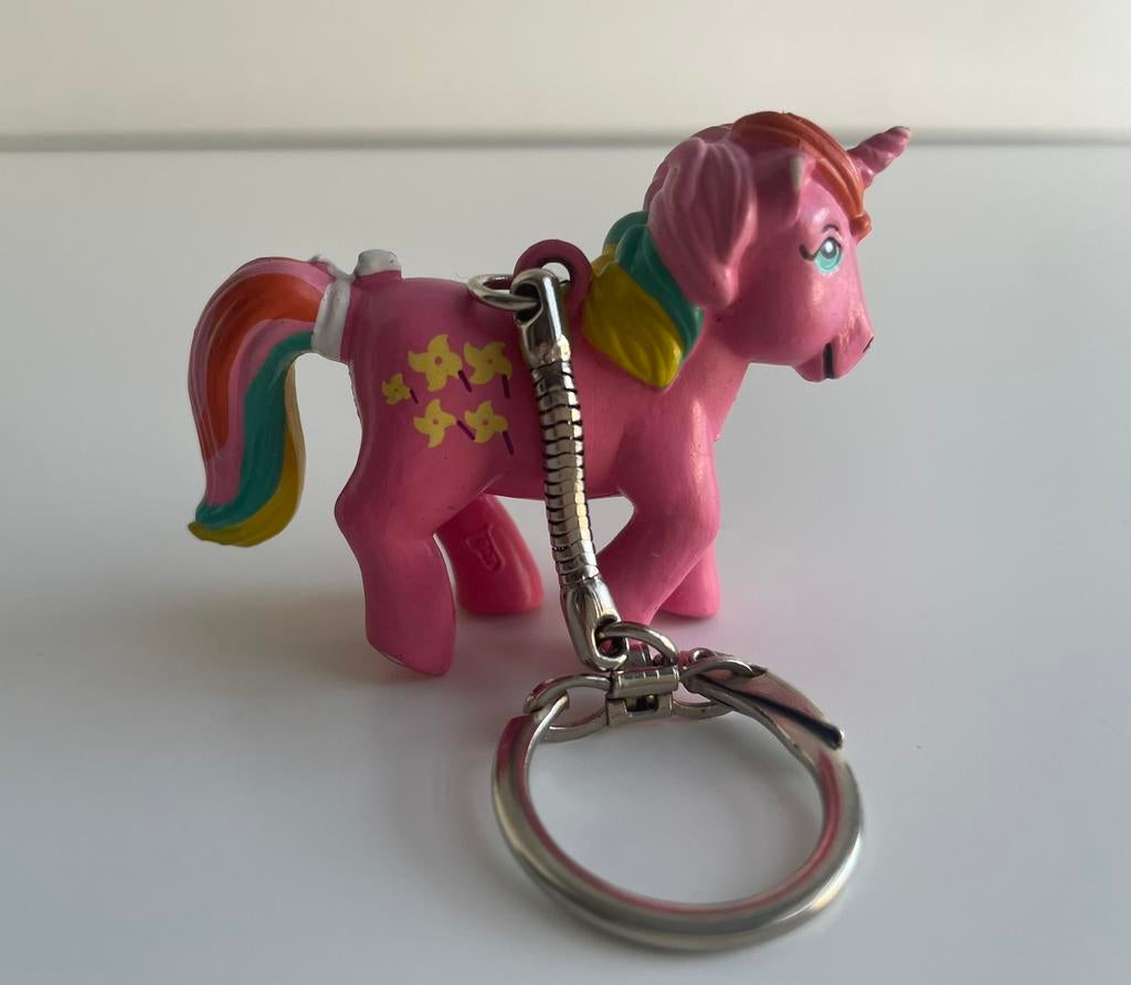 Maia & Borges Ponies: Pinwheel keychain Rainbow Unicorn, Ophalen of Verzenden, Zo goed als nieuw