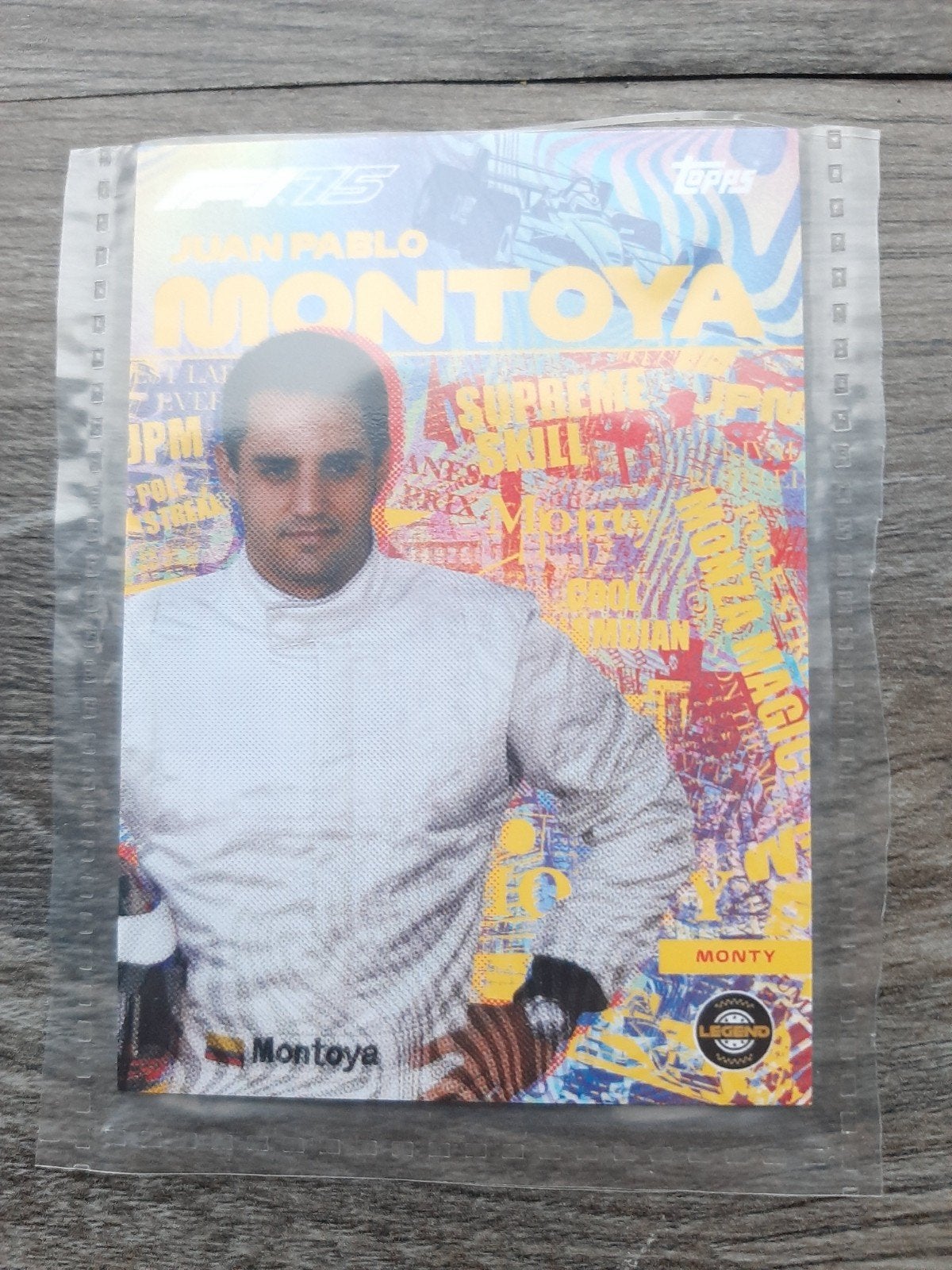 Juan Pablo Montoya Topps F1 Kaart - Nieuwstaat, Ophalen of Verzenden, Nieuw, Formule 1
