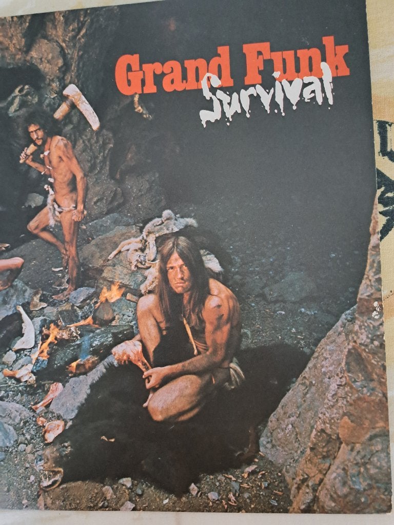 Grand Funk Railroad – Survival – Vinyl LP Capitol SW-764, Cd's en Dvd's, Ophalen of Verzenden, Gebruikt, 12 inch, Poprock