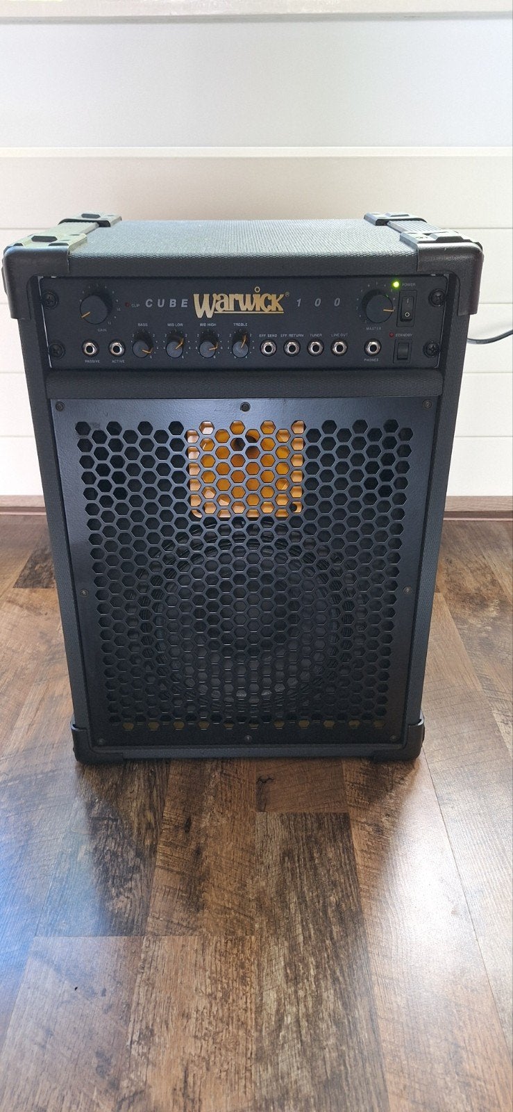 Warwick 100 cube versterker., Muziek en Instrumenten, Versterkers | Bas en Gitaar, Ophalen, Gebruikt, 100 watt of meer