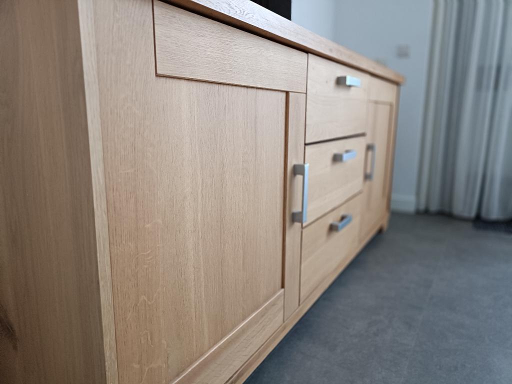 Dressoir, Ophalen, Met deur(en), Zo goed als nieuw, 200 cm of meer