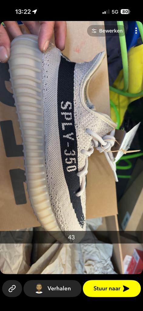 Yeezy 350 / 500 orgineel nieuw, Ophalen of Verzenden, Nieuw, Zwart