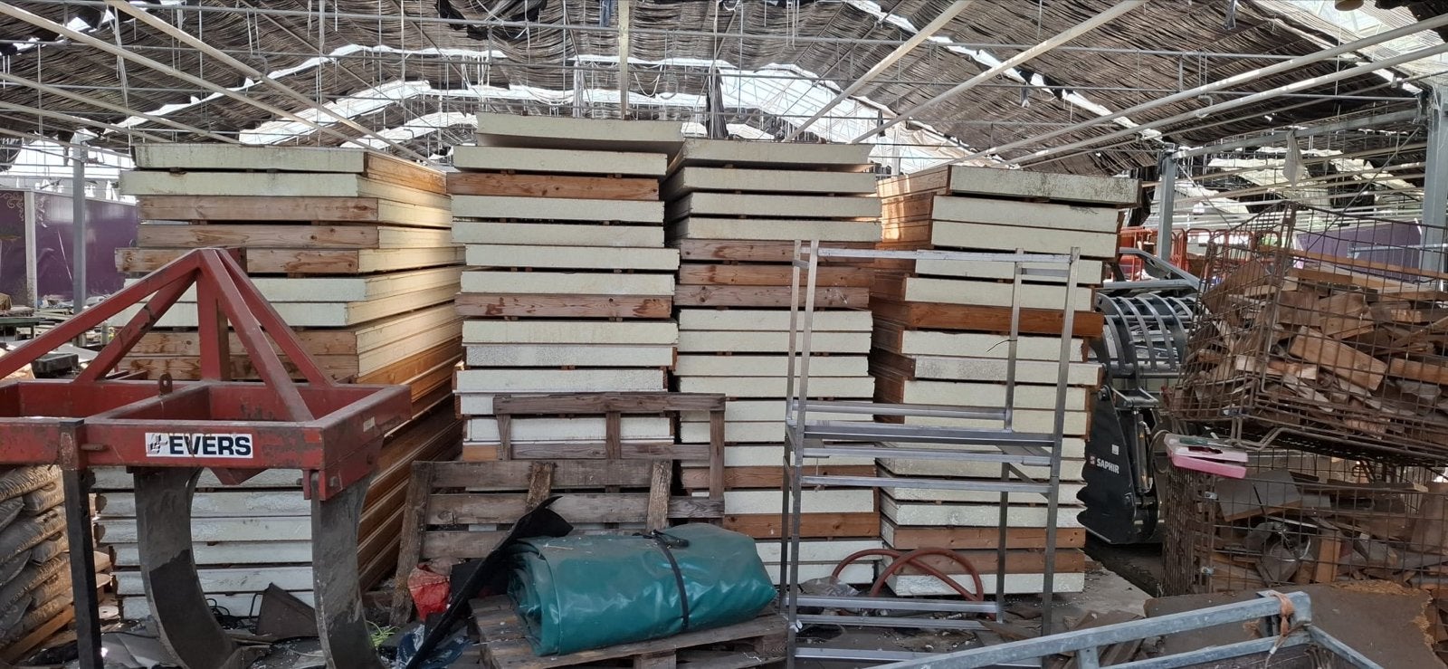 Nieuwe Unidek dakplaten (40 stuks, 3 meter lang), Overige materialen, Overige kleuren, Nieuw, 15 m² of meer