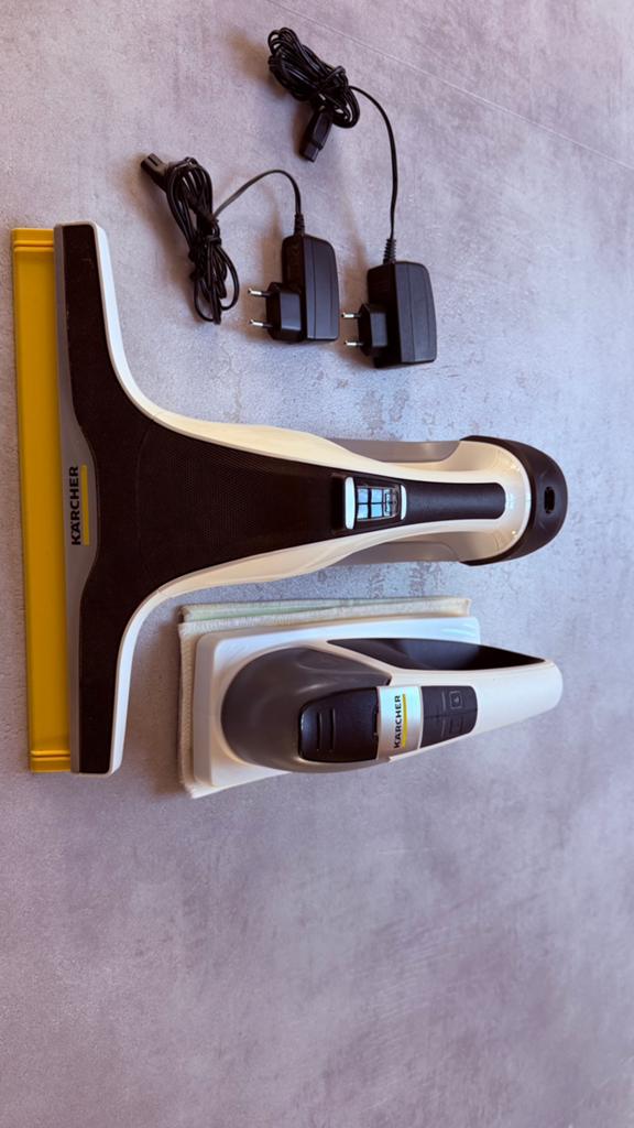 Karcher WV 6 + KV 4 PREMIUM (WIT) Raamwisser Set, Doe-het-zelf en Verbouw, Reinigingsmachines, Ophalen of Verzenden, Zo goed als nieuw