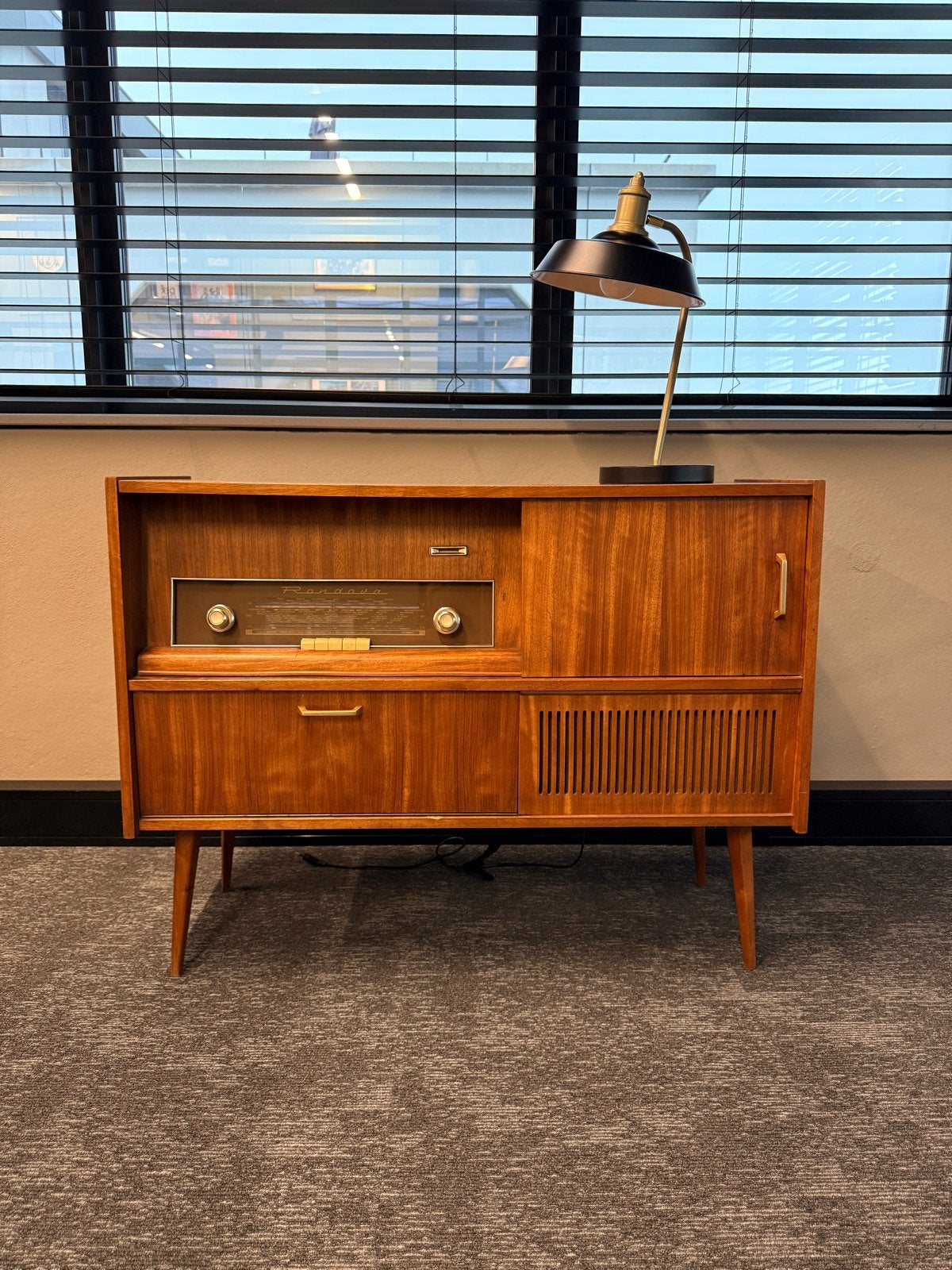 Vintage Radio Meubel met Platenspeler - Jaren '60, Ophalen