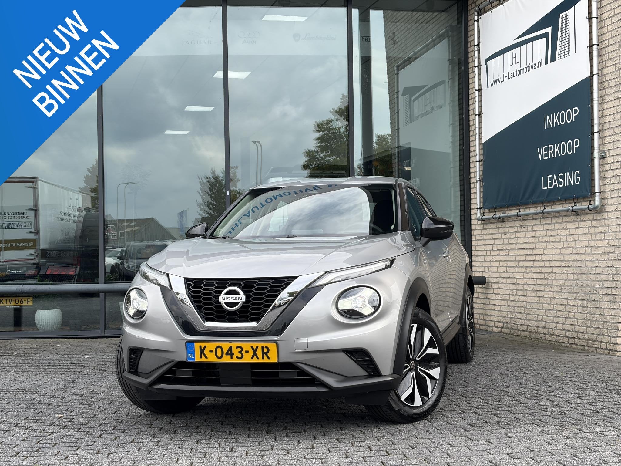 Nissan Juke 1.0 DIG-T*NAVI*CAM*ECC*CRUISE*LED*STOEL.VW*LMV*, Auto's, Voorwielaandrijving, Stof, Euro 6, Origineel Nederlands