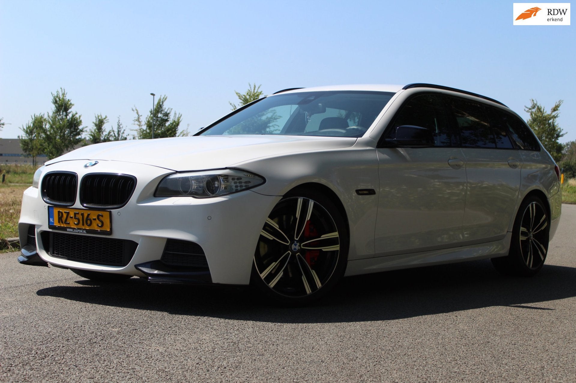BMW 5-serie Touring 535xd High Executive 313 pk | APK T/M 21, Automaat, Euro 5, Gebruikt, Zwart
