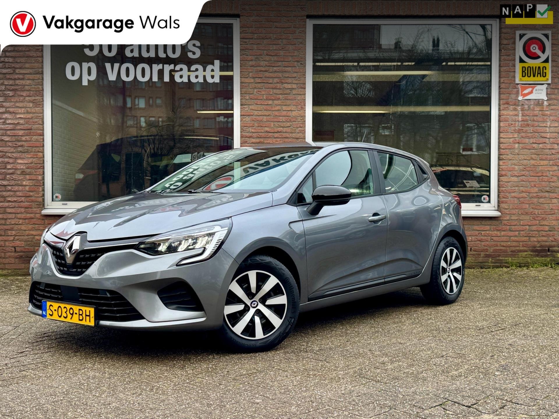 Renault Clio 1.0 TCE 90 Equilibre | BTW | Navi Carplay | Air, Auto's, Renault, Voorwielaandrijving, 1063 kg, Gebruikt, Euro 6