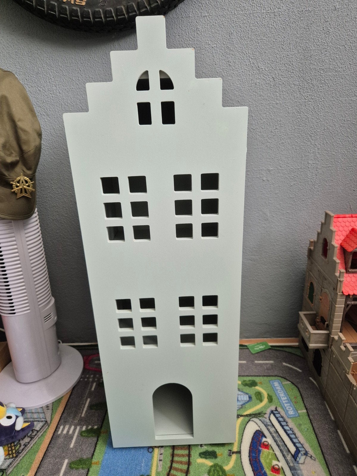 Hema  grachten poppenhuis, Ophalen, Zo goed als nieuw, Hout