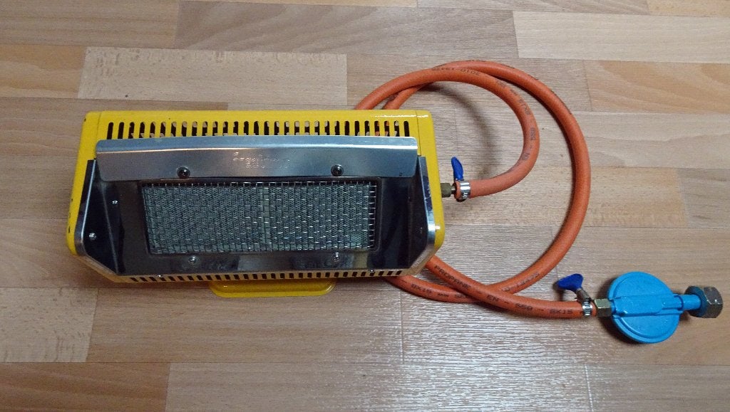 gaskacheltje, Ophalen, Gebruikt