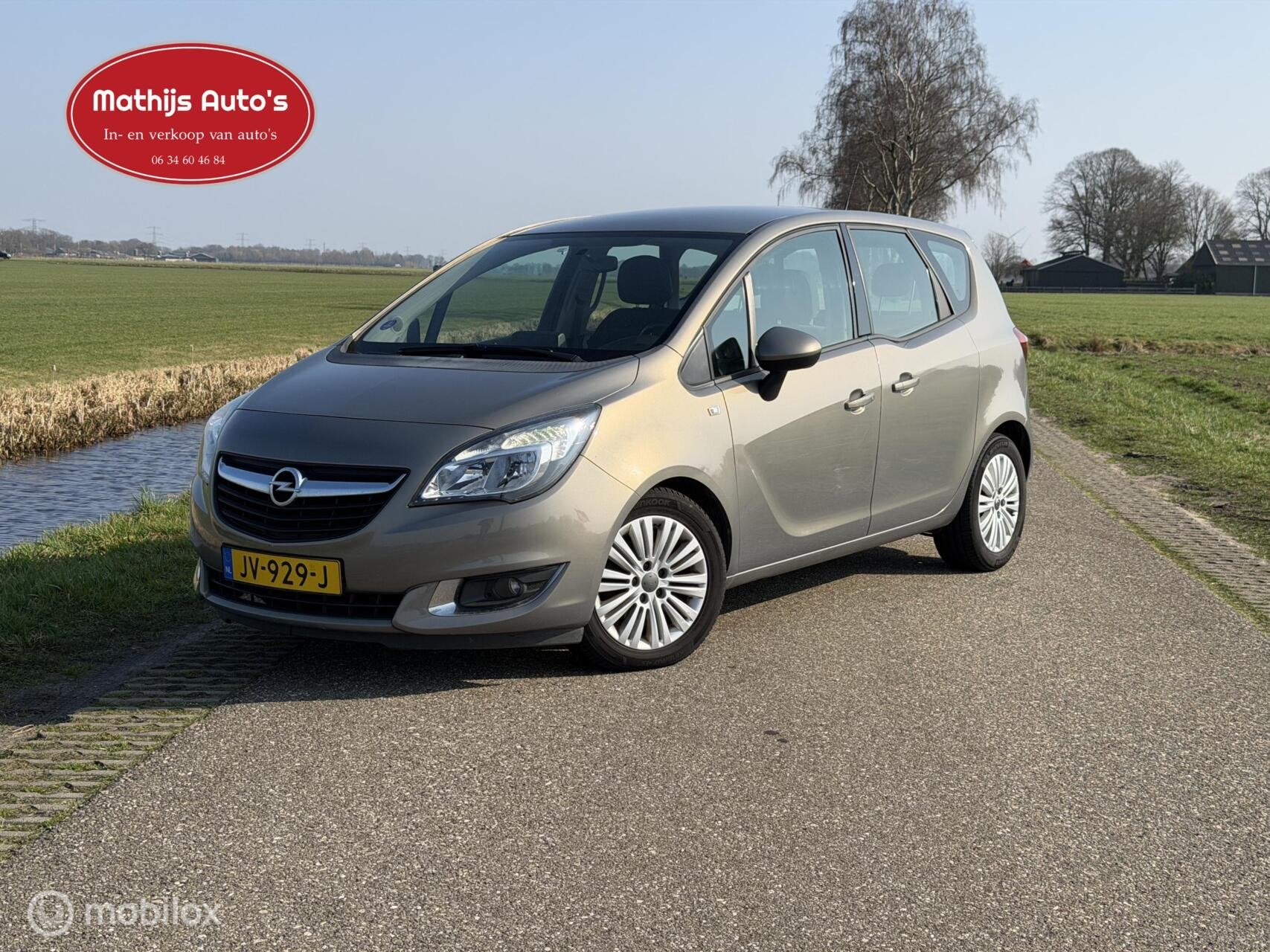 Opel Meriva 1.4 Turbo Automaat! Clima Navi!, Auto's, Opel, Euro 6, 4 cilinders, 14 km/l, Bedrijf