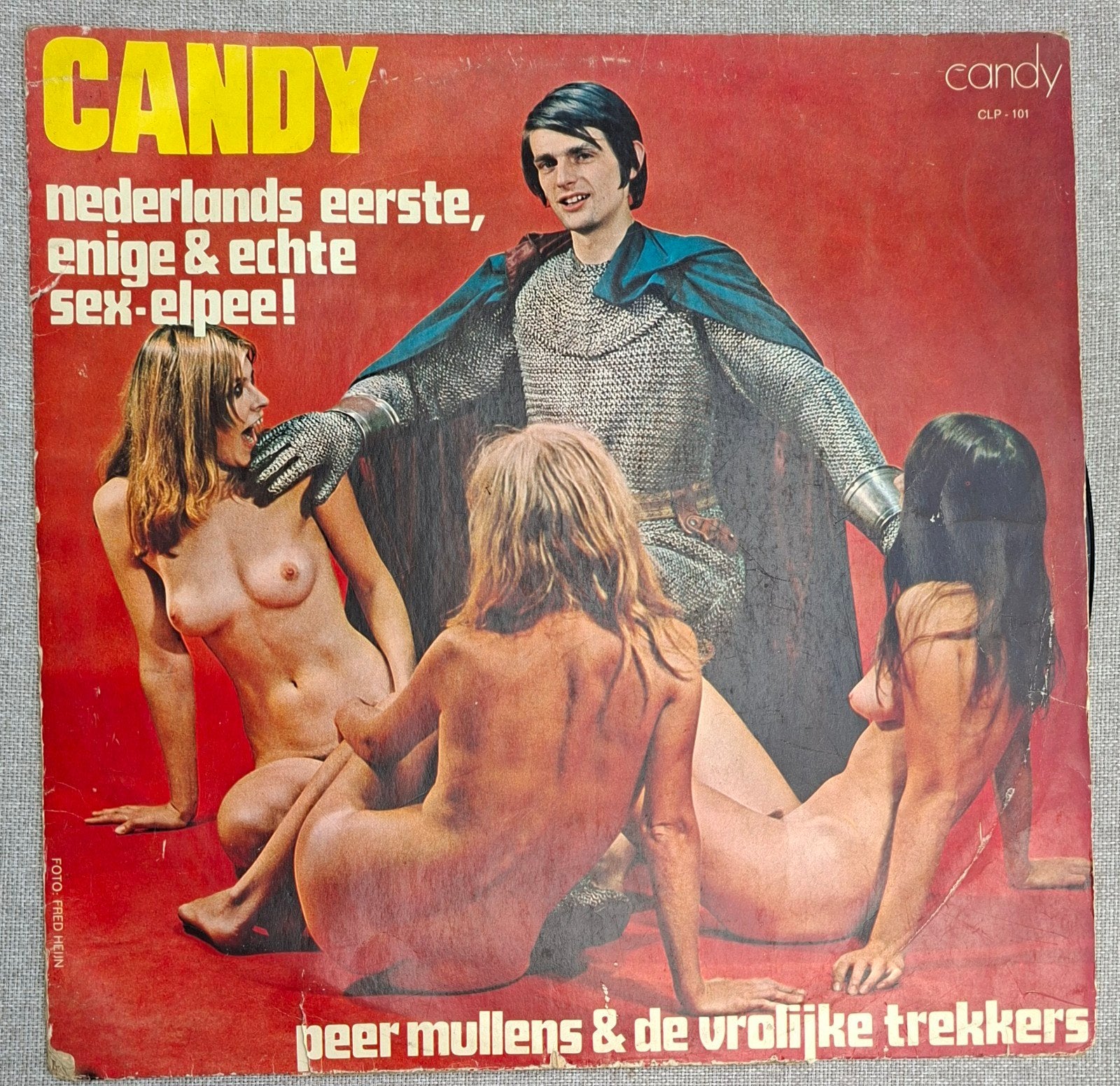 Candy - Nederlands eerste, enige & echte sex-elpee!, LP, Gebruikt, Overige genres, Ophalen of Verzenden