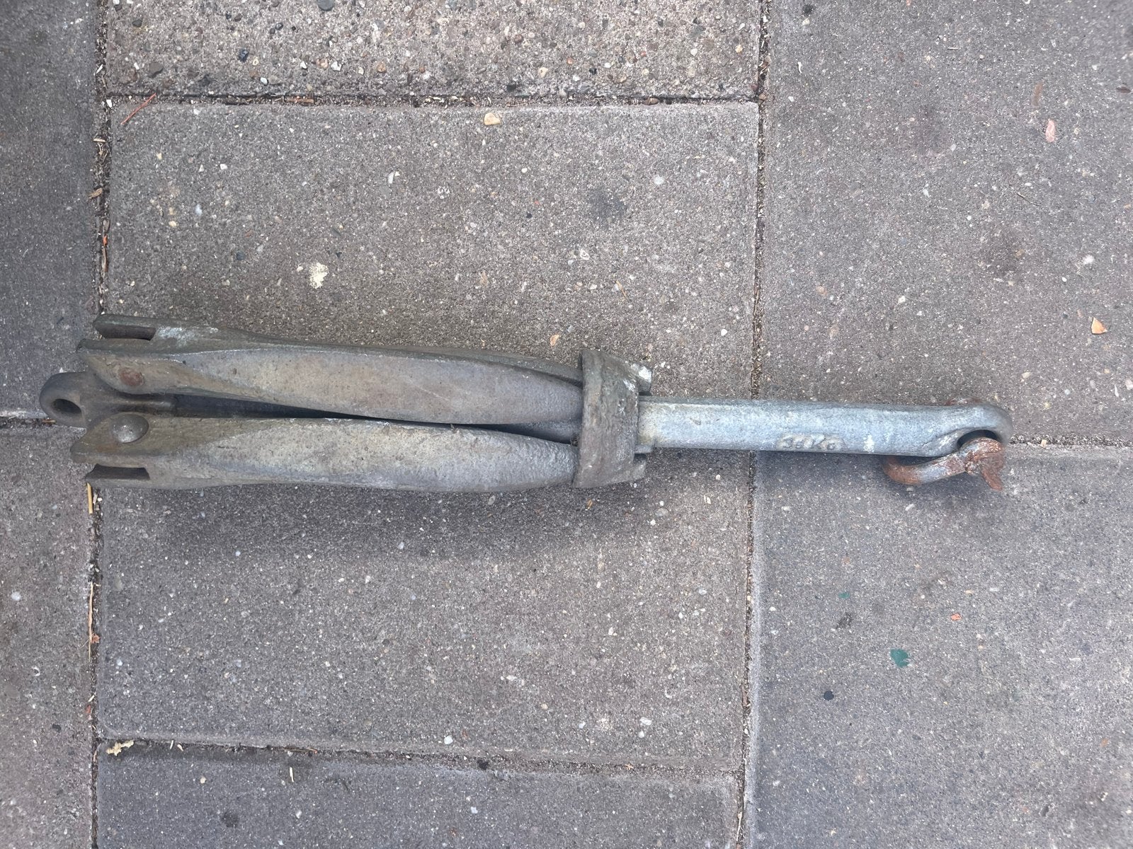 Opvouwbaar anker - 3.4 KG, Ophalen of Verzenden, Gebruikt, Overige typen