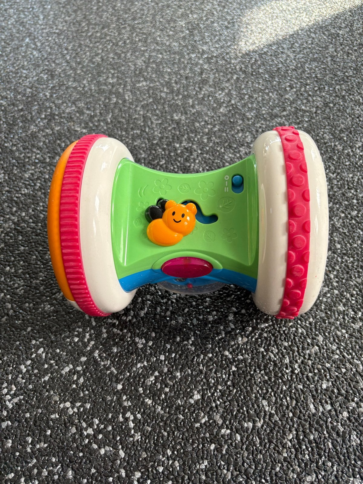 Chicco rammelaar met geluid en licht, gebruikt, Ophalen of Verzenden, Gebruikt, Rammelaar, Met licht
