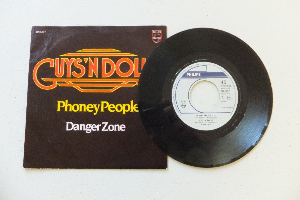 Guys 'n Dolls single Phoney People jaren '80 Nederpop TOP, 7 inch, Ophalen of Verzenden, Zo goed als nieuw, Pop