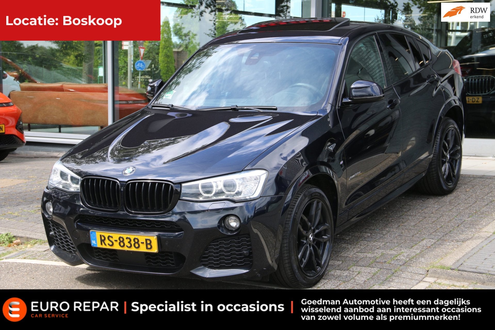 BMW X4 XDrive35d 14995,- NETTO EXPORT PRICE EX BTW EX BPM!, Automaat, Automatische klimaatregeling, Gebruikt, Euro 6