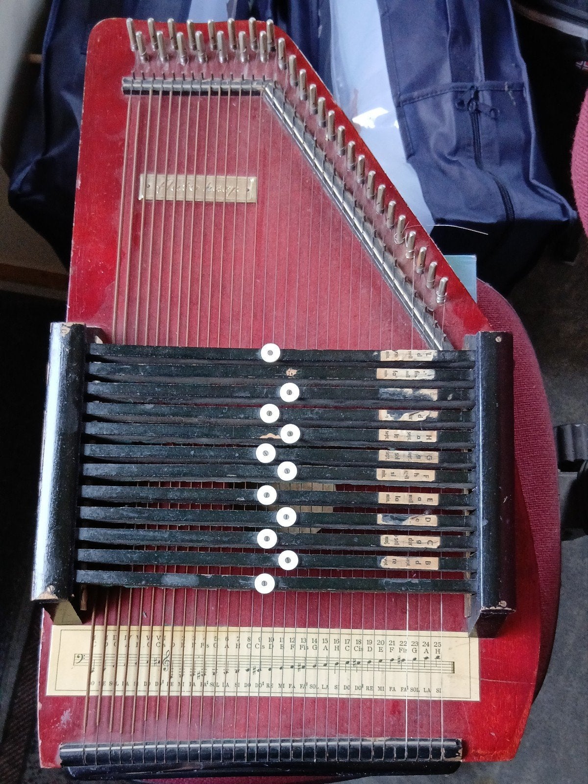 Vintage Autoharp - Restauratie Nodig, Muziek en Instrumenten, Ophalen of Verzenden, Gebruikt, Overige typen