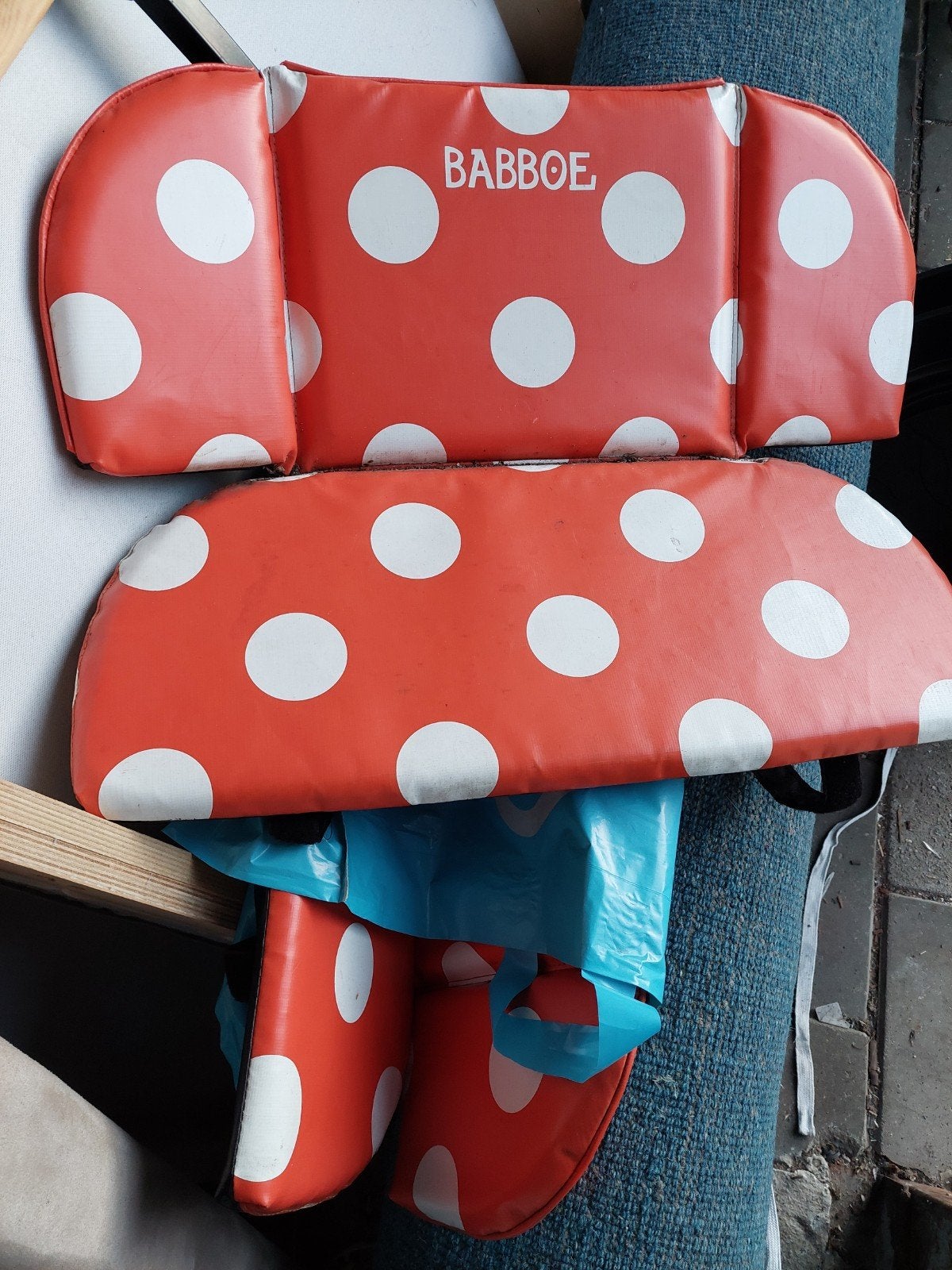 babboe kussen set  zitkussen 2 zitjes, Ophalen of Verzenden