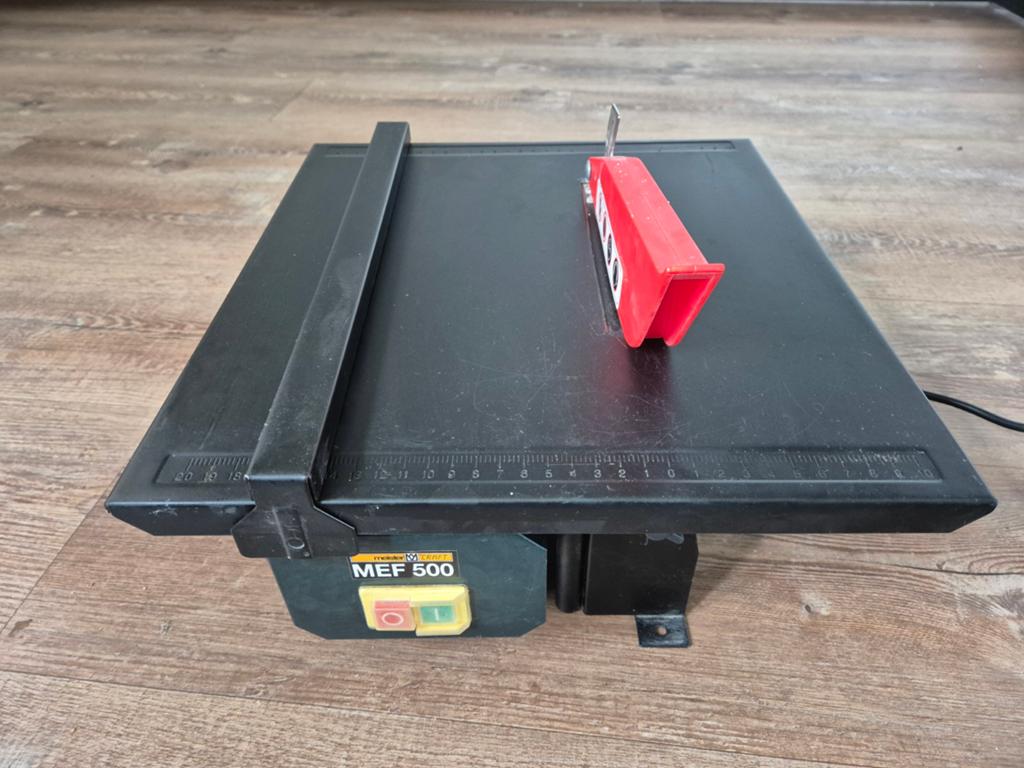 Meister Craft tegelzaagmachine MEF 500, Ophalen of Verzenden, Minder dan 600 watt