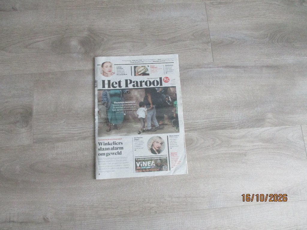 Krant advertentie Parool, Ophalen of Verzenden, Zo goed als nieuw, Krant