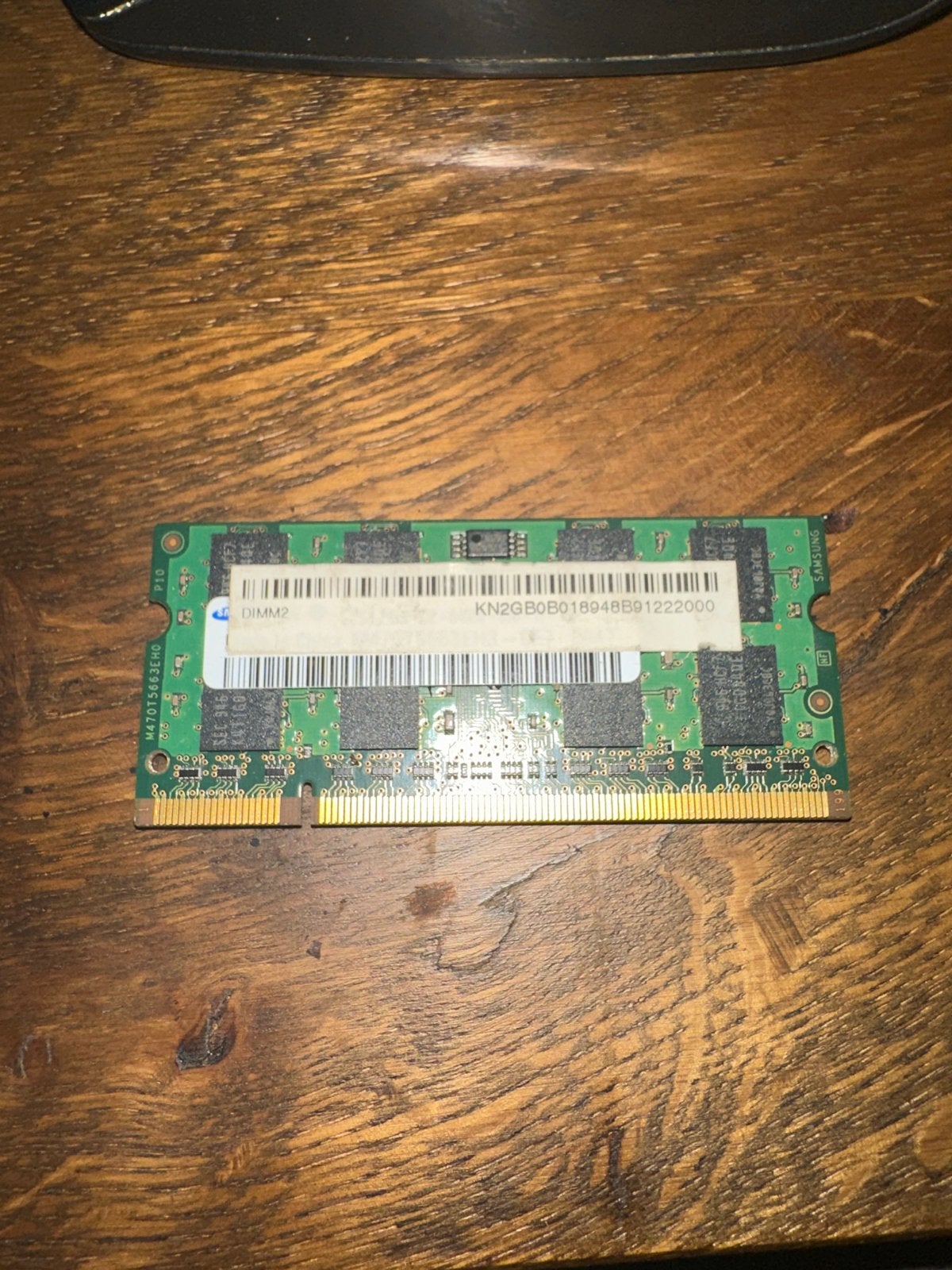 Samsung 2GB DDR2 RAM Geheugenmodule voor Laptop, Computers en Software, Gebruikt, Ophalen of Verzenden, DDR2, 2 GB