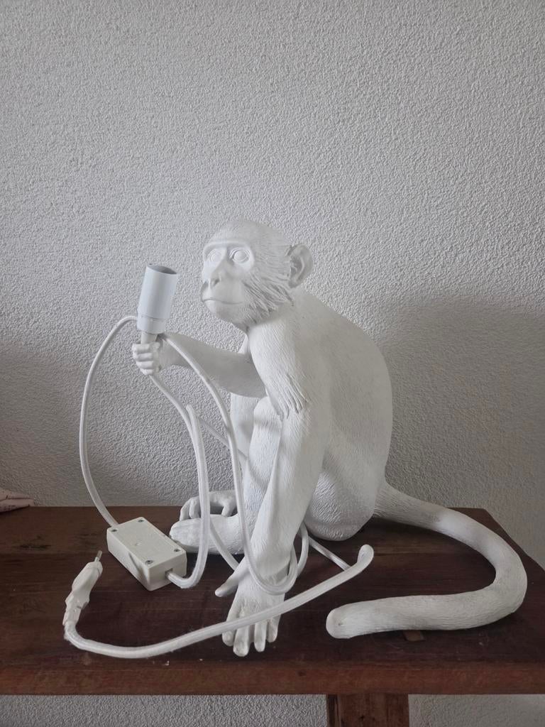 Seletti Monkey Lamp (zittend), Huis en Inrichting, Ophalen of Verzenden, Minder dan 30 watt, E27 (groot), Led-lamp