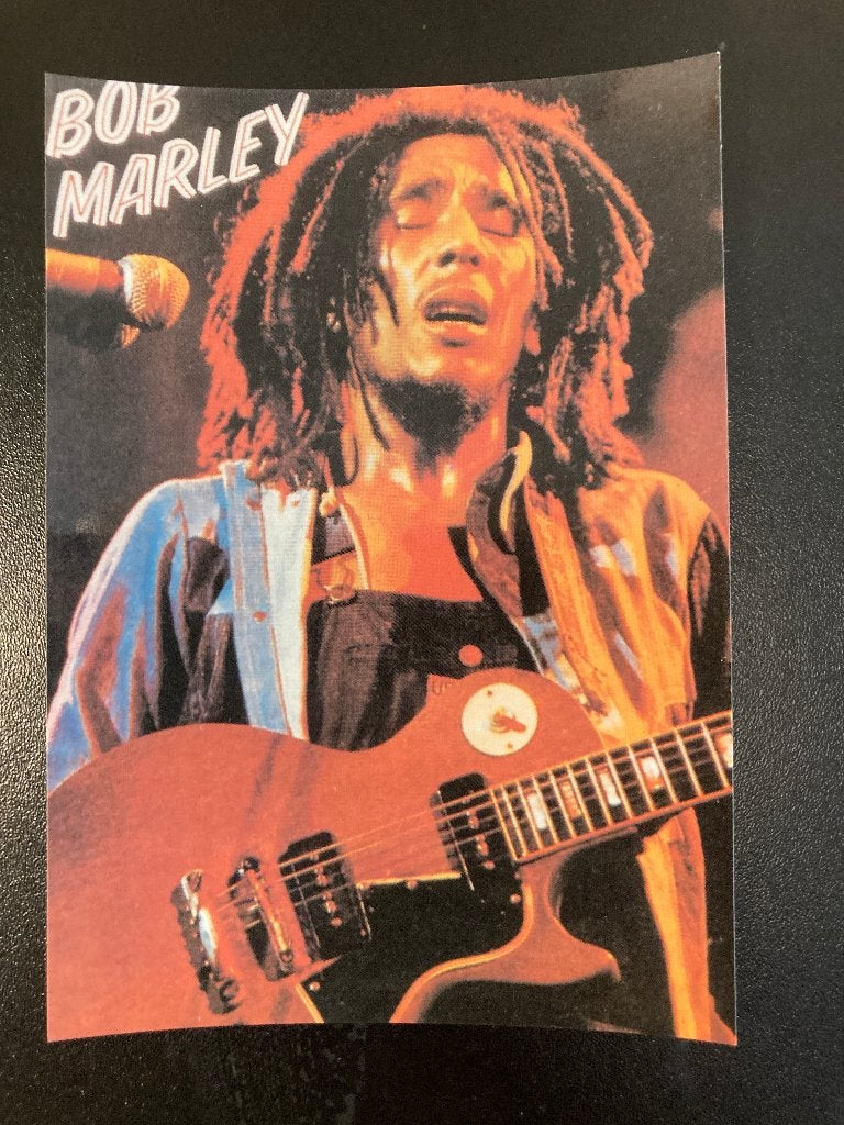 Bob Marley - originele jaren 80 postcard IV PP 145, Ophalen of Verzenden, Nieuw, Foto of Kaart