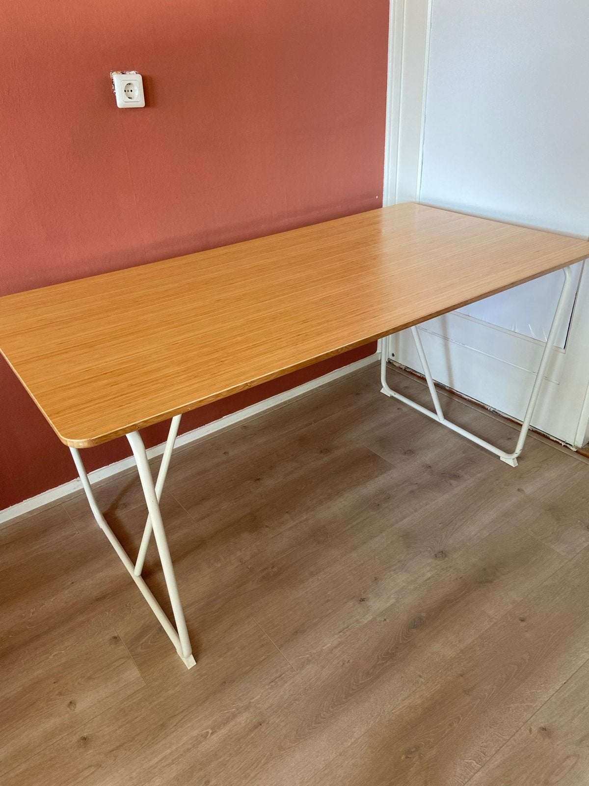 Tafel Ikea 150x80 cm, Ophalen, Gebruikt, 50 tot 100 cm, 150 tot 200 cm