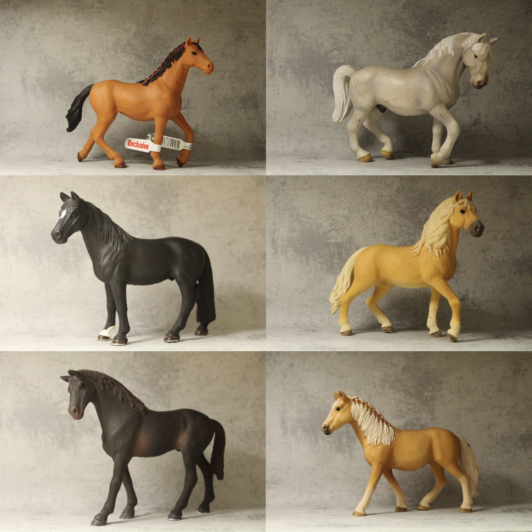 34 Schleich paarden / veulens te koop + hekjes en sulky, Ophalen of Verzenden, Zo goed als nieuw