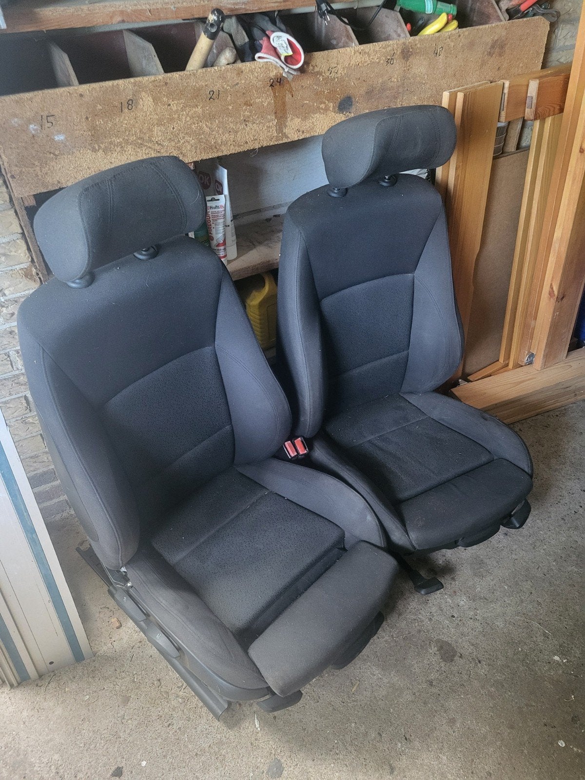 Sportstoelen BMW E90/E91 3 Serie, Auto-onderdelen, Ophalen, Gebruikt, BMW