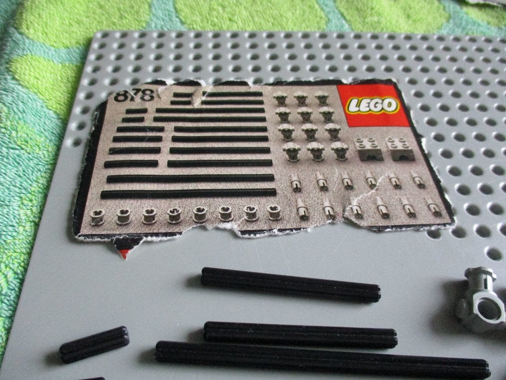 lego technic Set 878 Aanvullende Set, Ophalen of Verzenden, Gebruikt, Complete set, Lego