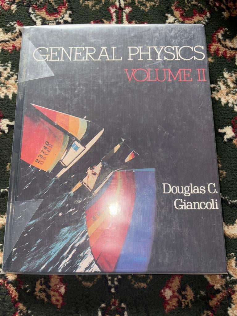 General Physics Volume II - Douglas C. Giancoli, Boeken, Ophalen of Verzenden, Gelezen, Natuurwetenschap