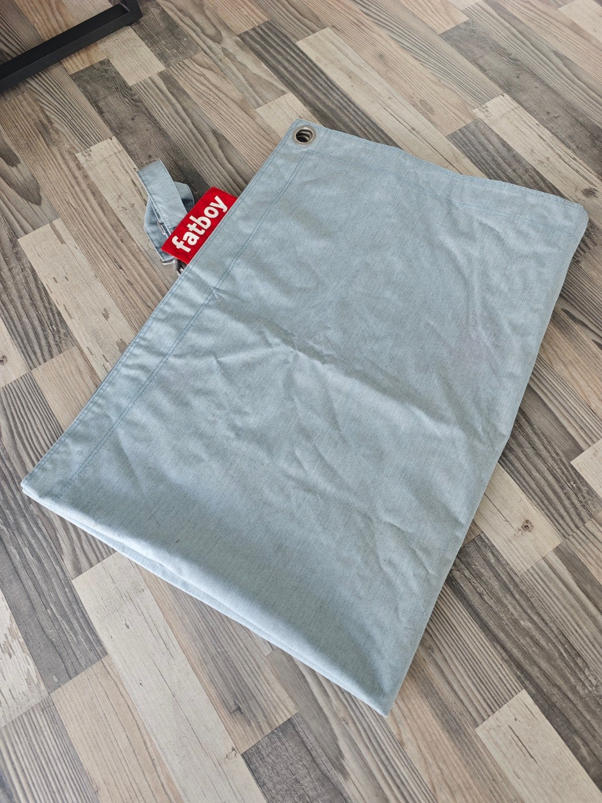 Fatboy Buggle-up Outdoor zitzakhoes - lichtblauw, Ophalen of Verzenden, Gebruikt, Blauw