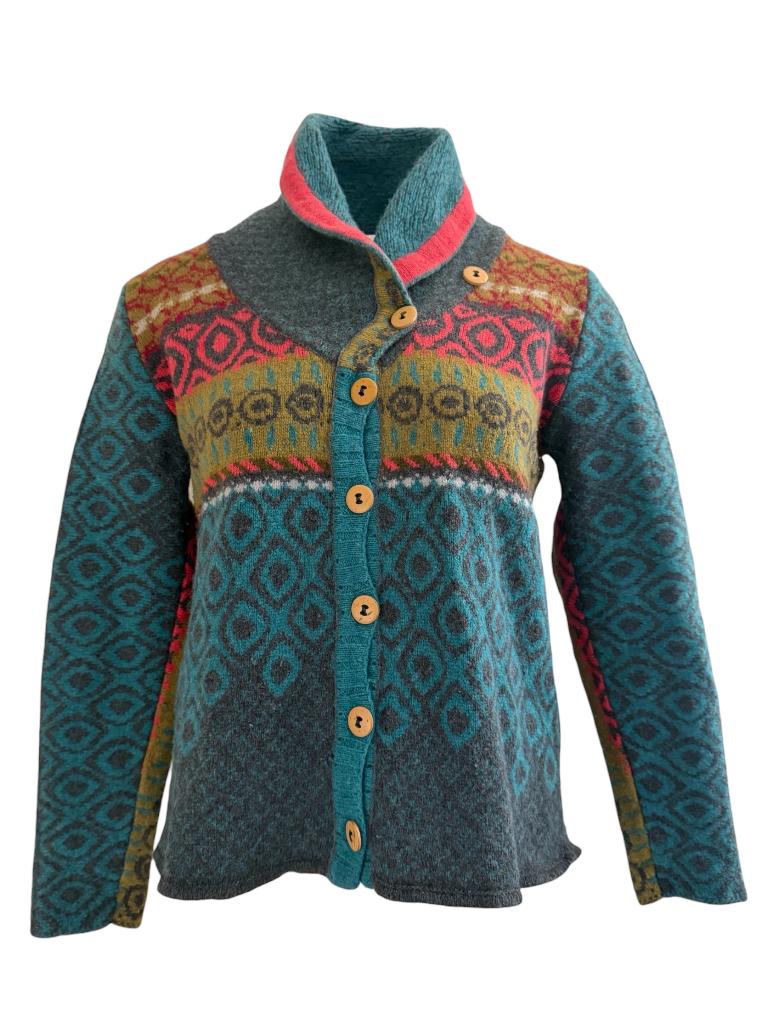 Ivko vest M, Kleding | Dames, Maat 38/40 (M), Zo goed als nieuw, Verzenden, Blauw