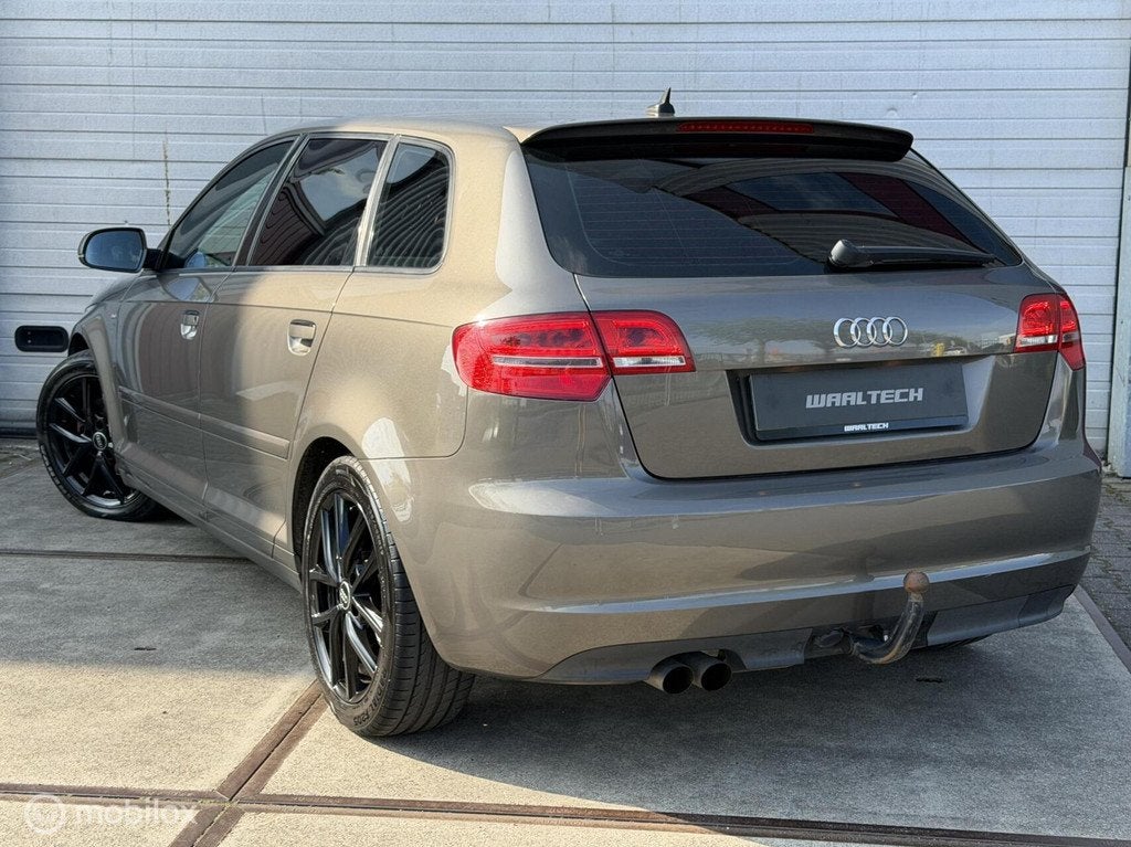 Audi A3 Sportback 1.4 TFSI Ambition Pro Line S, Euro 5, 125 pk, Gebruikt, Zwart