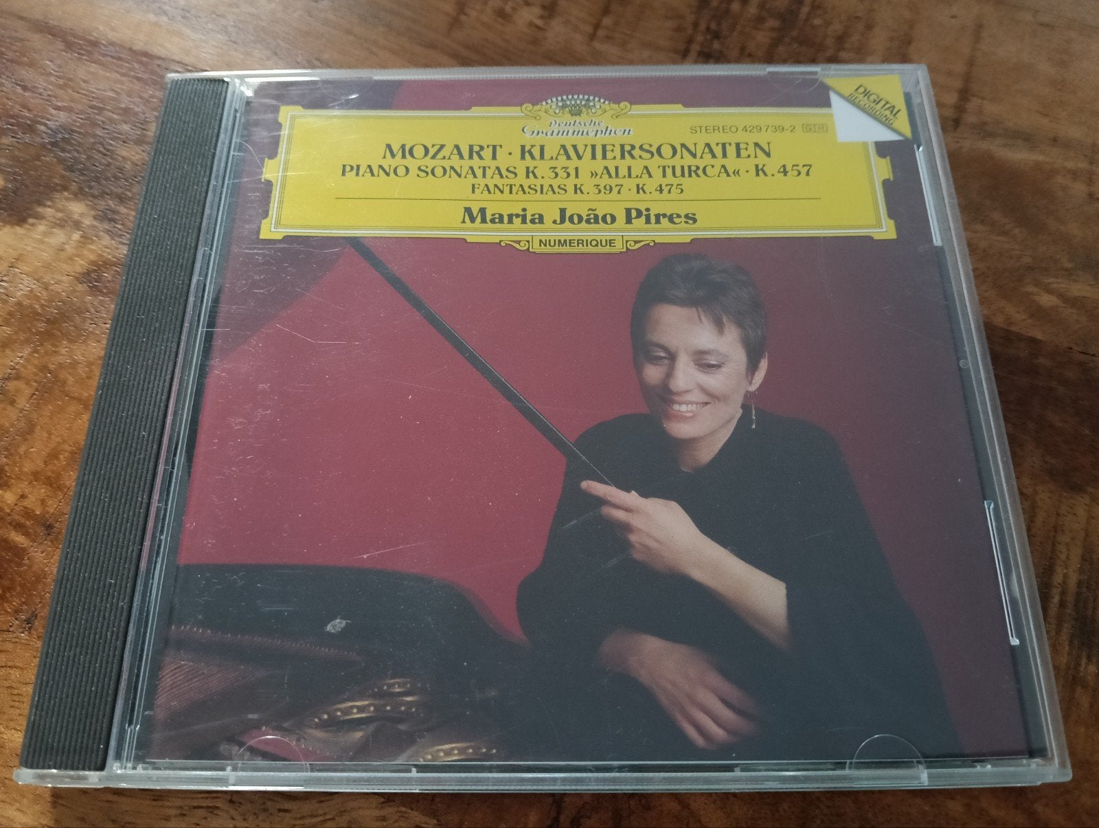 Mozart: Klaviersonaten Maria João Pires, Cd's en Dvd's, Gebruikt, Mozart, Ophalen of Verzenden, Classicisme