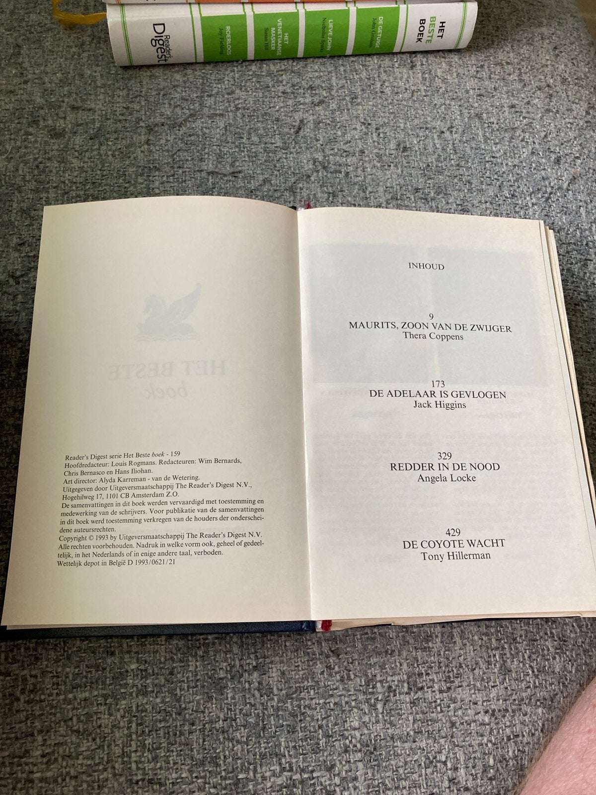 Reader's Digest Het Beste Boek - 159, Boeken, Ophalen of Verzenden, Gelezen, Nederland