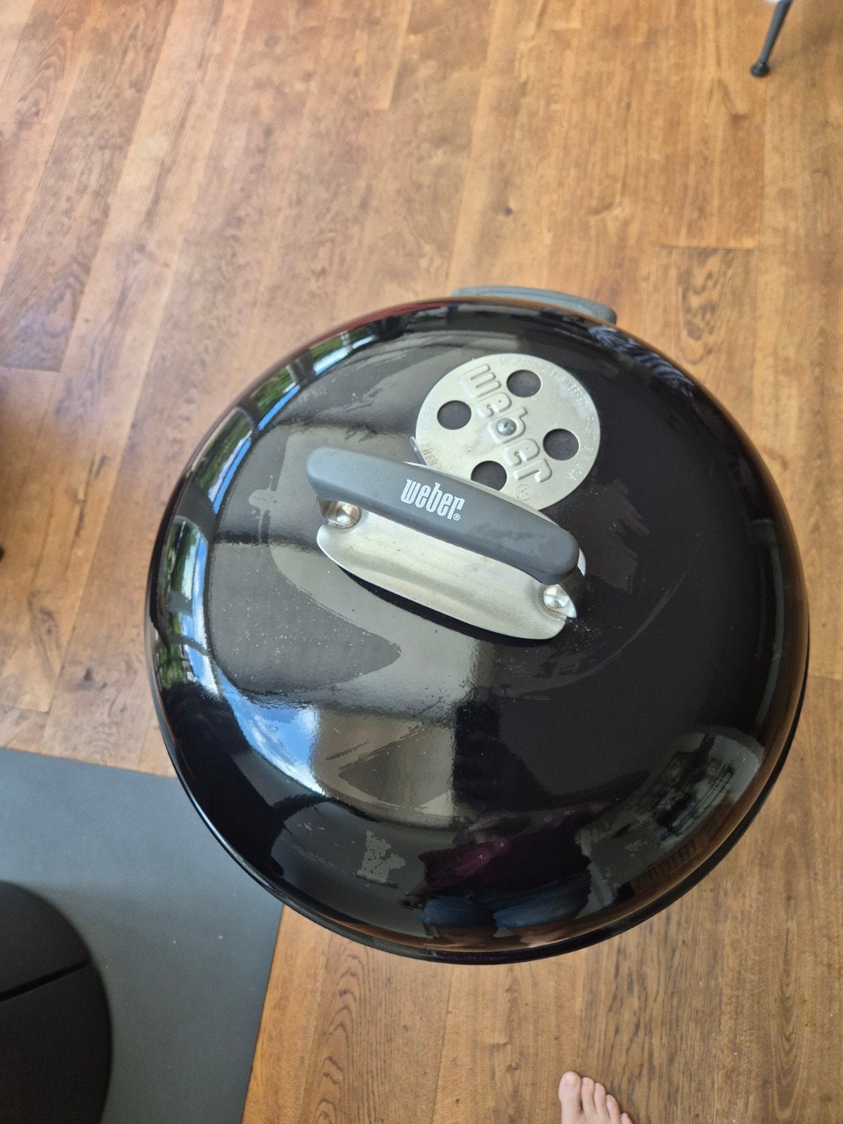 Weber Compact Kettle BBQ met brikettenstarter, Ophalen, Gebruikt, Weber