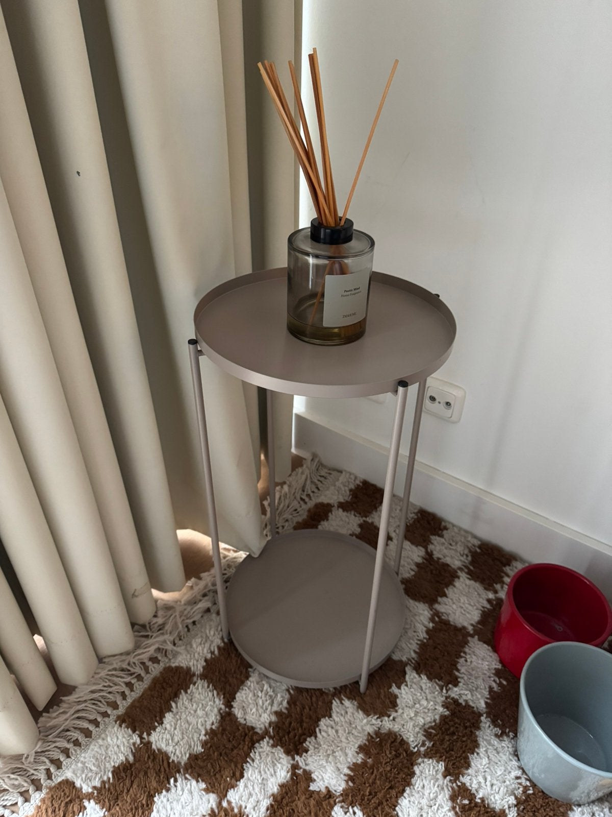 Bedside table, Ophalen of Verzenden, Zo goed als nieuw, 25 tot 50 cm, Rechthoekig