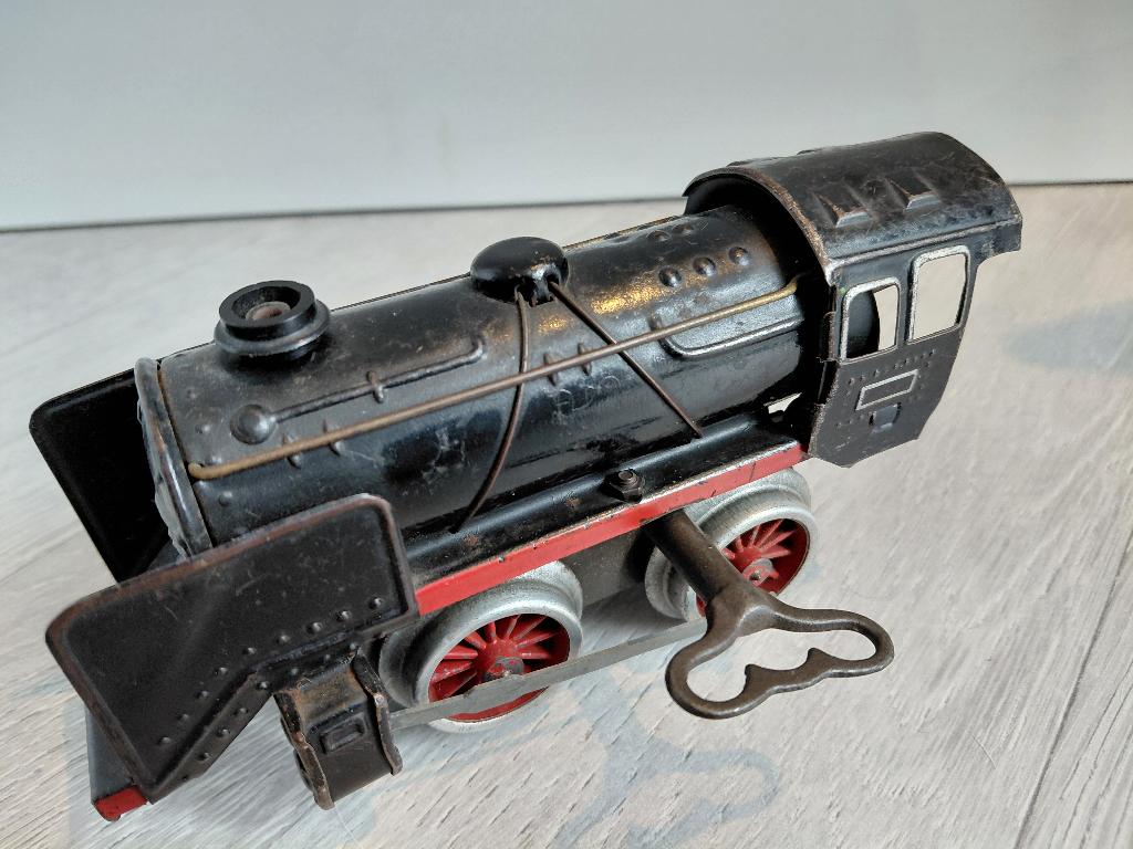 antiek speelgoed locomotief, Ophalen of Verzenden